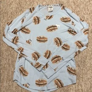 Victoria’s Secret pink pajama shirt